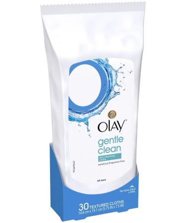 Olay Sensitive Wet Cleansing Towelettes 30 ct