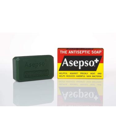 Asepso Original Antiseptic Soap 80g UK (3 Bars) - Buy Online on GoSupps.com