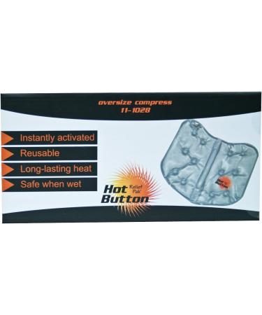 Relief Pak 11-1028 Hot Button Instant Reusable Hot Compress - Oversize - Buy Online on GoSupps.com
