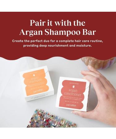 Parrotfish Argan Conditioner Bar | Vegan Moisturizer for Colored Hair | USA Made - Buy Online on GoSupps.com
