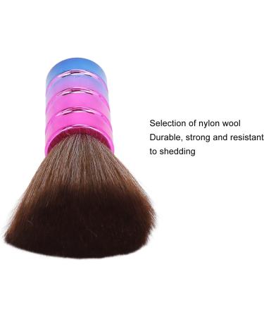 Neck Duster Brush Soft Nylon Bristles Electroplate Ergonomic Barber Hair Cutting Neck Hair Brush Stand Up Base Comfortable Suitable for Barber Shop or Home Use - Buy Online on GoSupps.com