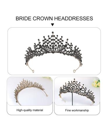 Minkissy Baroque Crystal Hair Crown | Elegant Baroque Style Headpiece for International Shipping - Buy Online on GoSupps.com