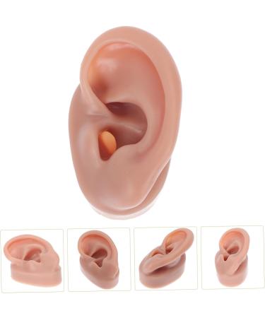 Silicone Human Ear Model for Massage, Piercing, and Simulation | Ear Display Body Kit | Healeved 6.5x3.5cm - Buy Online on GoSupps.com