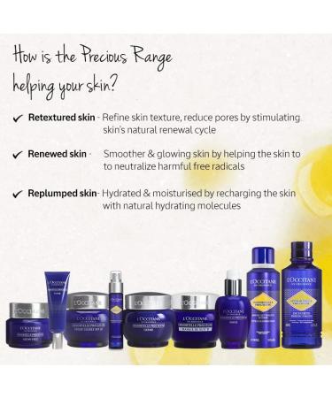 L'Occitane Immortelle Precious Eye Balm 0.5 Fl Oz | Brightening Eye Treatment - Buy Online on GoSupps.com