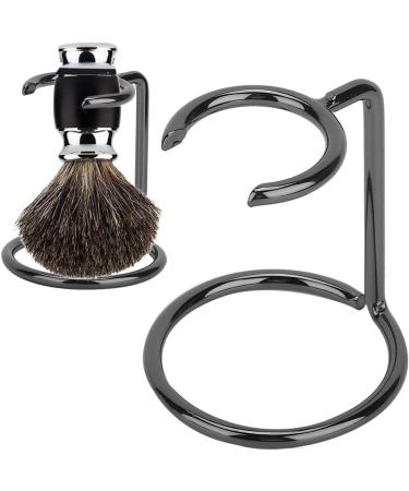 Aigid Stainless Steel Shaving Brush Holder | Men's Shaving Brush Stand for Home Salon & Travel - Buy Online on GoSupps.com