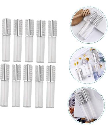 DECHOUS 10 pi ces Tubes Vides pour Brillant L vres Rechargeables Rond DIY Fiole L vres Teint Compact L ger pour Maquillage Femme - Buy Online on GoSupps.com