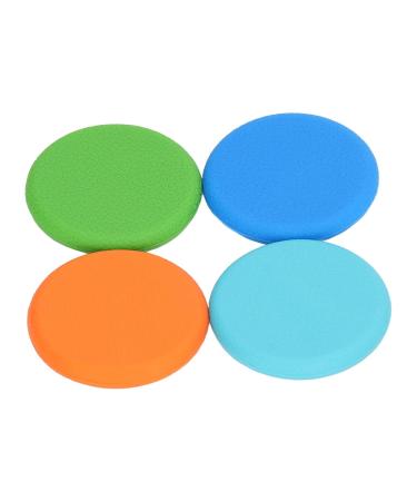 4-Piece Silicone Baby Bite Ring Toy | Sensory Caliper & Food-Grade Infant Toys - Safe & Fun for Teething! - Buy Online on GoSupps.com