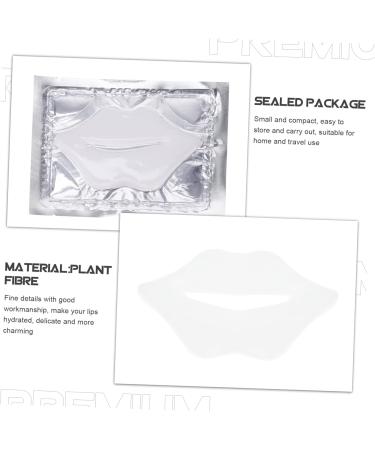 DECORNIJIA 25 Pieces Moisturizing Lip Mask Nourishing Lip Care Gel Pads for Exfoliation Hydration Ages Daily Use for Healthy Attractive Lips White - Buy Online on GoSupps.com