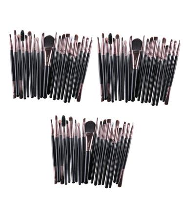 FRCOLOR 60 Pcs Makeup Brush Set - Foundation Eyebrow Powder Brushes | Professional Cosmetic Tools for Flawless Beauty - Buy Online on GoSupps.com