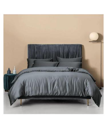 100% Egyptian Cotton Bedlinens Queen King Family Size Set Fitted Sheet Duvet Cover Bedding Soft (2 Flat King)