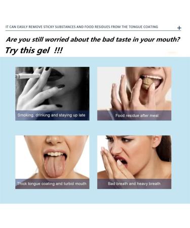 Buy Tongue Cleaner Set | Oral Care Gel & Brush for Fresh Breath | Removes Bad Breath & Coating | International Shipping Available - Buy Online on GoSupps.com