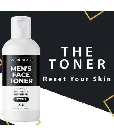 Face Toner for Men | Organic Witch Hazel & Green Tea | Hydrating Smoothing Skin Care | 4 oz - Buy Online on GoSupps.com