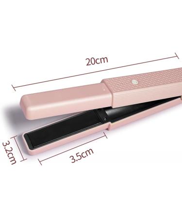 Buy Cordless Hair Curler & Straightener - 2 in 1 Portable Flat Iron with 3 Temperature Settings for Home & Travel | 18W - Buy Online on GoSupps.com