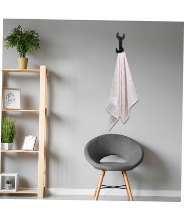 Alipis Iron Wrench Hook Decorative Hooks Peg Hooks Wall Coat Hanger Wall Hooks for Hanging Scarf Plant - Buy Online on GoSupps.com