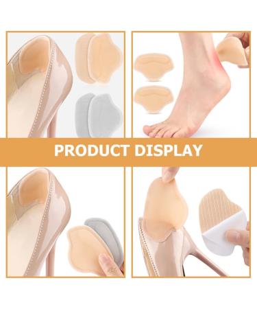 Baluue Heel Pads - 2 Pairs Replaceable Comfort Liners & Stickers for Heels - Ideal Foot Pads for Pain Relief & International Shipping - Buy Online on GoSupps.com