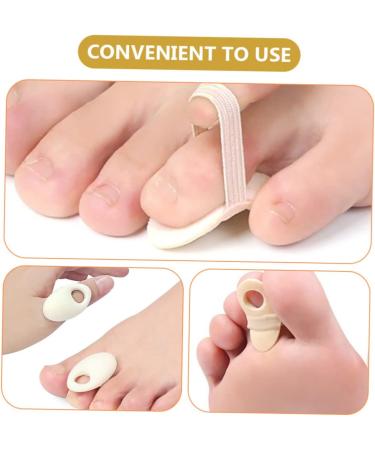 FRCOLOR 2 Pairs Toe Corn Stickers Feet Callus Pad Corn Plaster with Hole Callus Pad Protector Corn Cushions Pad Callus Cushions Daily Use Corn Pads Men and Women Portable Supplies Elastic - Buy Online on GoSupps.com