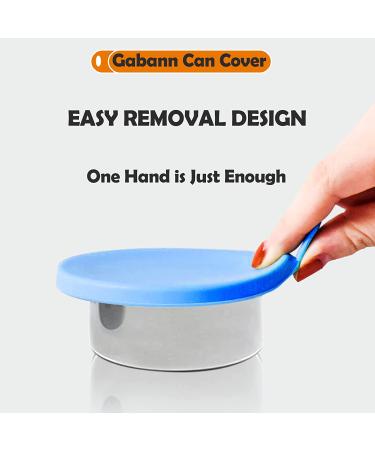 Gabann Food Can Lids - BPA Free Silicone Cover for Pet and Can Goods - 6 Pack - Buy Online on GoSupps.com