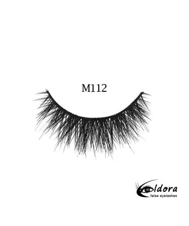 Eldora False Eyelashes M112 Multi-Layered