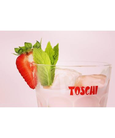 Toschi Strawberry Toschi Toschi Cocktail Syrups 1 Liter + Italian Gourmet Pulp 400 g Set of 3 - Buy Online on GoSupps.com