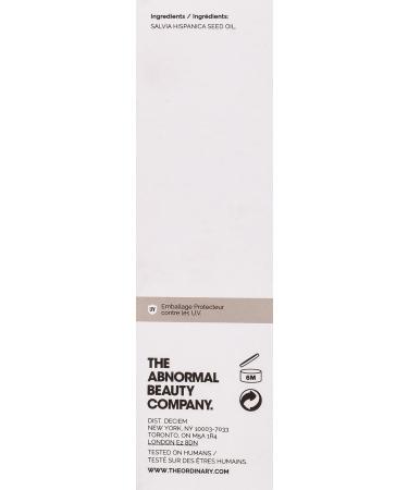 The Ordinary 100% Organic Virgin Chia Seed Oil (30ml) - Natural Skincare Hydration & Anti-Aging - Buy Online on GoSupps.com