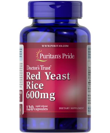 Puritan's Pride Red Yeast Rice 600 Mg 120 Count