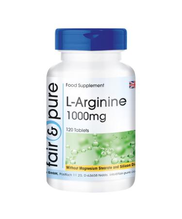 Fair & Pure - L-arginine 1000mg - high-dose - 120 Tablets