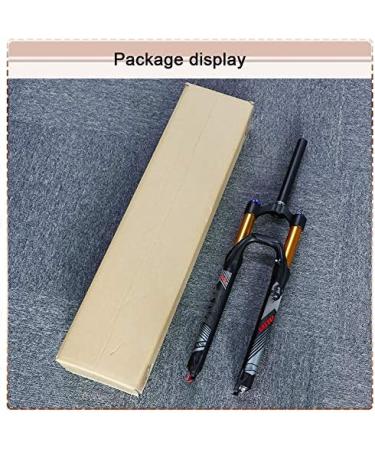 Meta Title: BUCKLOS LUTU 26/27.5/29 Air MTB Suspension Fork 120mm Travel Rebound Adjust | Ultralight Gas Shock XC Bicycle Fork in Black Gold - Buy Online on GoSupps.com