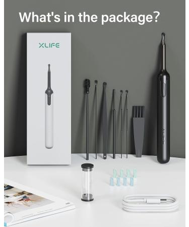 Bebird Ear Cleaner Kit with 1080P Camera | 6-in-1 Ear Wax Removal Tool for iPhone and Android | Includes 4 Silicone Ear Scoops | Ear Cleaners for Effective Ear Wax Removal - Buy Online on GoSupps.com