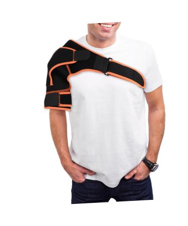 FRCOLOR Adjustable Shoulder Pads & Support Brace for Men & Women - Neoprene Fitness Shoulder Strap & Protective Belt - Buy Online on GoSupps.com