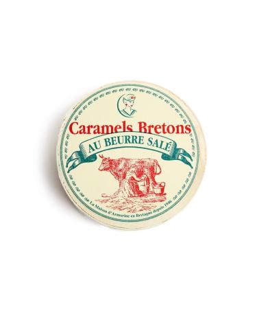 La Maison d'Armorine Caramels au beurre sal /Caramel candies with salted butter 50 gr 50 g (1 pack)