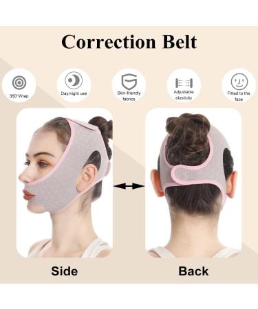 Beauty Face Sculpting Sleep Mask Double Chin Reducer V Line Lifting Mask V Shaped Slimming Face Mask for Face And Chin Line - Buy Online on GoSupps.com