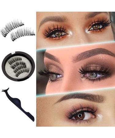 Premium Magnetic Eyelash Terminals & Clamps | 3D Reusable False Eyelashes | Easy Application Eyelash Set - Buy Online on GoSupps.com