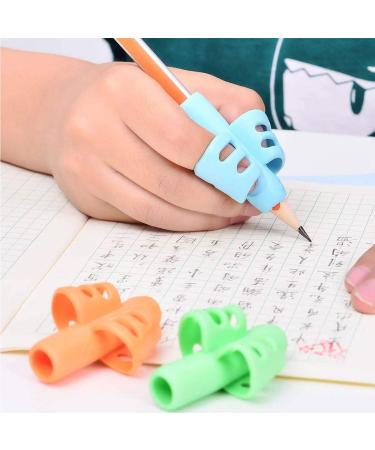 Jinlaili Pencil Handles - 8 STK Writing Aid Grip for Kids | Silicone Posture Correction Tool for Comfortable Writing - Buy Online on GoSupps.com