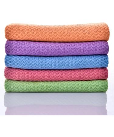 5/10pcs Dish Cloths Fish Microfibre Limescale Cleaning Cloths Soft Dish Cloths Liner Free Super Absorbent Towel (Color : 10pcs) - Buy Online on GoSupps.com
