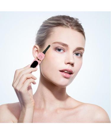 Heated Eyelash Curlers - Rechargeable Electric Lash Curler with Comb & LED Display | Perfect Makeup Tool & Gift for Women (Pink - Buy Online on GoSupps.com