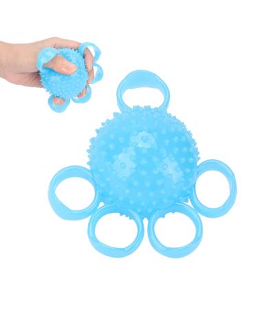 TITA-DONG Finger Exerciser Strengthening Ball Hand Grip Squeeze Ball with 3D Massage Bump Point Design Easy to Clean Hand Grip Ball with Anti-Drop Design Strengthening Equipment for Athletes