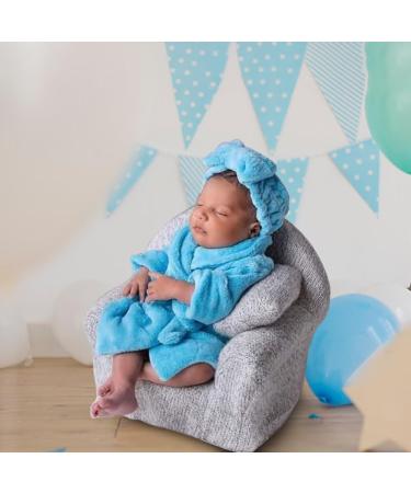 Newborn Photography Bath Towel Set | Baby Bathrobe Costume Outfit for Infants & Photo Shoot Accessories - Buy Online on GoSupps.com