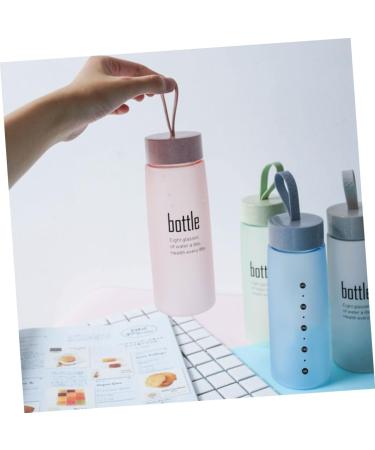 KOMBIUDA 520 Drinking Pink Portable Frosted Water Ml Creative Couples Bottle re-usable - Buy Online on GoSupps.com