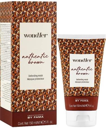  Professional By Fama Professional By Fama Wondher Authentic Brown Defending Mask 150 ml - Buy Online on GoSupps.com