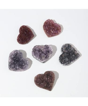 1pc Natural Cluster Grey Amethyst Heart Reiky Gem Quartz Decorate DIY Jewelry Parts Can be Used for (Color : Amethyst Cluster Size : 1pc) Obelisk 1pc Amethyst Cluster - Buy Online on GoSupps.com