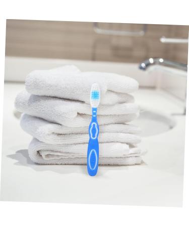 Magiclulu 30 STK Prison Toothbrush - Compact Tooth Cleaning Tools for Travel | Durable Plastic Toothbrushes in Blue - Ideal for Prison Requirements - Buy Online on GoSupps.com