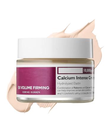 Qodwnep Calcium Volume Multi Cream Firming Daily Moisturizer Intense Hydration for Deep Wrinkles on Eye Intense Repair & Moisturizing Cream with Calcium & Collagen to Support Skin Firmness