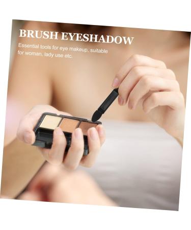 PLAFOPE 100pcs Eyeshadow Brush Kit Make up Sponges for Face Eyeshadow Sponge Short Mini Black - Buy Online on GoSupps.com