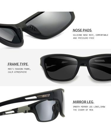 Shop Hemens Polarized Sports Sunglasses for Men & Women | UV400 Protection for Cycling Driving Fishing & Golf - Buy Online on GoSupps.com