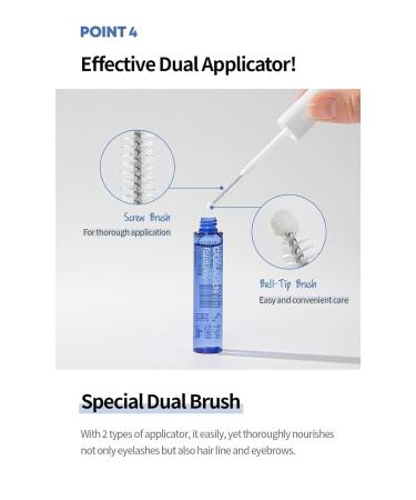 Farmstay Collagen Eyelash Serum - Highly-concentrated serum for eyelashes Lash Growth Enhancer for Longer Thicker Stronger Lashes Nourishing Strengthening K-Beauty 0.35 fl. oz - Buy Online on GoSupps.com