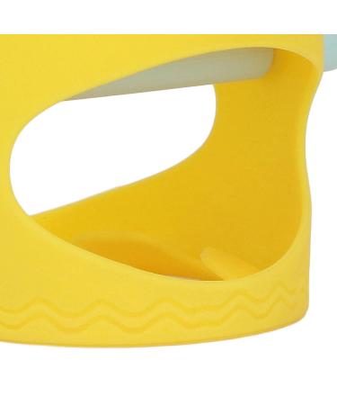 Bite Ring Toys - Silicone Sweet Chick Shape Pacifiers with Biting Stems for Babies (Lemon Yellow) | Soothing Day & Night Solution - Buy Online on GoSupps.com
