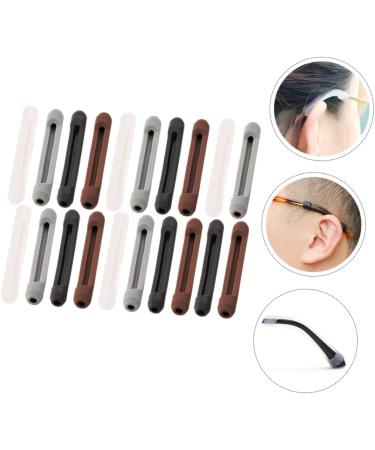 Doitool 20 Pairs Glasses Leg Cover Holders - Silicone Cushion for Behind the Ear - Secure Connectors for Glasses Handles - Buy Online on GoSupps.com