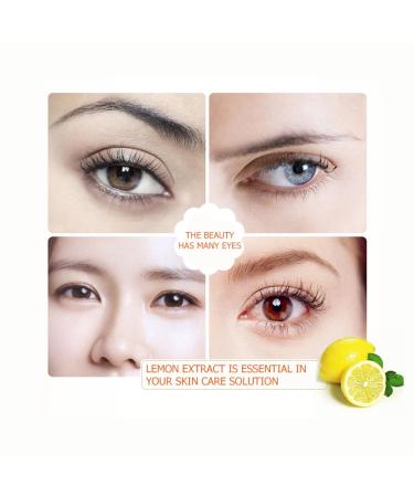 BIOAQUA Lemon Essence Eye Mask 60PCS 120ml - Moisturizing, Firming, Anti-Aging, Dark Circles Treatment - Buy Online on GoSupps.com