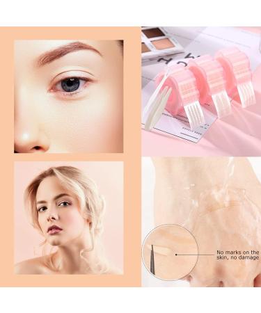 Invisible Fiber Double Eyelid Tape Stickers - 1800 PCS with Fork Rods and Tweezers - Buy Online on GoSupps.com