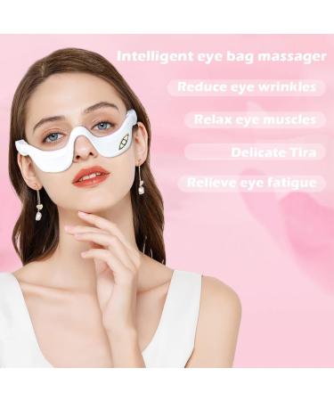 Fogari Eye Massager with Heat 6 Modes & 3 Levels for Anti-Aging Eye Care Reduces Dark Circles & Dry Eyes - Buy Online on GoSupps.com